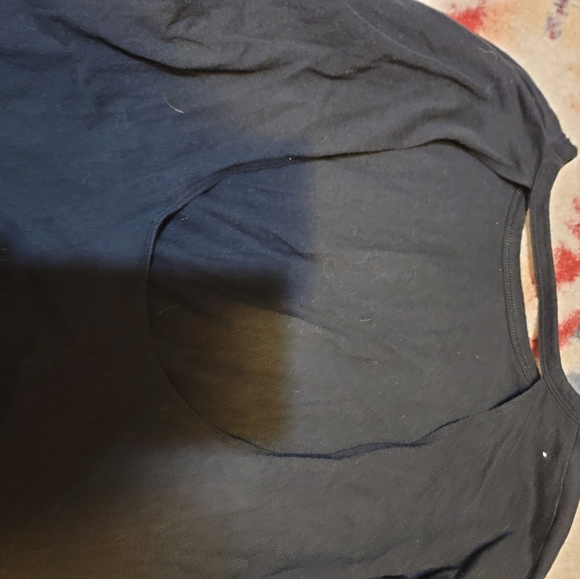 Pink open back sequin shirt m/l - Picture 2 of 2